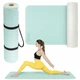 Килимок (мат) спортивний 4FIZJO TPE 180 x 60 x 0.6 см для йоги та фітнесу Mint/Grey (P-5907739317070) - зображення 1