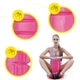 Массажный ролик Cornix EVA 33 x 14 см (валик, роллер) XR-0031 Pink - изображение 10