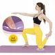 Килимок (мат) спортивний 4FIZJO TPE 180 x 60 x 0.6 см для йоги та фітнесу Violet/Pink (P-5907739316950) - зображення 9