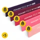 Резинки для фитнеса 4FIZJO Mini Power Band набор 5 шт 1-20 кг Pink (P-5907739311443) - изображение 7