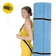 Коврик (мат) спортивный 4FIZJO TPE Gigant 200 x 125 x 2 см для йоги и фитнеса Sky Blue (P-5907739318985) - изображение 8