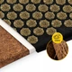 Коврик акупунктурный с подушкой 4FIZJO Eco Mat Аппликатор Кузнецова Black/Gold (P-5907739311566) - изображение 5