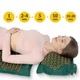 Коврик акупунктурный с подушкой 4FIZJO Eco Mat XL Аппликатор Кузнецова Navy Green/Gold (P-5907739313614) - изображение 4