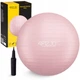Мяч для фитнеса (фитбол) 4FIZJO 75 см Anti-Burst Pink (P-5907739317407) - изображение 1
