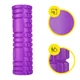 Массажный ролик Cornix EVA 45 x 14 см (валик, роллер) XR-0042 Violet - изображение 10