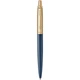 Ручка шариковая Parker JOTTER XL Matt Blue Gold GT BP - изображение 1