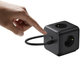 Przedłużacz Ugreen Cube 3 gniazda 4 porty USB 1.8 m Black (1216269099) - obraz 2