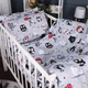 Наволочка MirSon Бязь Kids Time 17-0672 Silver Owlets 50х70 см (2200010183825) - изображение 3
