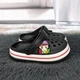 Кроксы детские для мальчика Luck Line черные с мальчиком 25р (15,5 см) 5108 - изображение 1