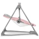 Крісло-гойдалка Lionelo OTTO PINK BABY 69 х 54 х 77 см - рожево-сіра - изображение 5