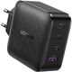 Мережевий зарядний пристрій Ugreen CD224 3xUSB-C 1xUSB-A QC4.0 65W GaN Black (1206809375) - зображення 1