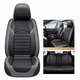 Накидки чехлы на сиденье для MITSUBISHI COLT 2004-2012 AUAU 5D Fame черные с серой вставкою - изображение 1