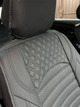 Накидки чехлы на сиденье для CITROEN C1 2014- AUAU 5D Fame черные - изображение 7