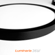 Світильник світлодіодний накладний GLR-36W BLACK Luminaria 5000K 3960Lm 220V IP20 Ø400x23мм 36Вт чорний - зображення 6