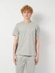 Футболка хлопковая длинная мужская Everlast T-Shirt Jersey 38M190J86-M000 L Grey Melange (8052995752947) - изображение 1