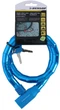 Велозамок з ключем Dunlop Snake Cable Lock Синій (dn-lock-bl) - зображення 1