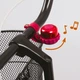 Велосипедний дзвоник Dunlop Bell Mini Червоний (dn-bm-rd) - зображення 3
