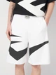 Шорты хлопковые длинные мужкие Everlast Bermuda Icon Felpa 38M235D08-1000 M Optical White (8052995758963) - изображение 4