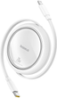 Kabel Baseus Free2Pull USB Type-C - Lightning 1 m 20 W White (AT6932172661335) - obraz 2