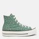 Женские кеды высокие Converse Chuck Taylor All Star Lift A15054C 36.5 (6US) 23 см Forest/White (194435588711) - изображение 1