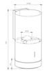 Витяжка Interline TUBE S BL A/60/T - зображення 17
