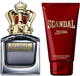 Zestaw męski Jean Paul Gaultier Scandal For Homme Woda toaletowa 50 ml + żel pod prysznic 75 ml (8435415081269) - obraz 3