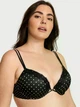 Набор белья со стразами Bare Plunge Convertible Shine Bra Black Dots размер 34C-S - изображение 4