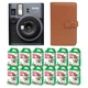 Комплект Камера для миттєвого друку Fujifilm Instax Mini 41 + Фотопапір на 120 фото (6 картриджі х 20 знімків) + Коричневий фотоальбом на 108 фото - зображення 1