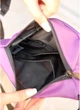 Женская сумка бананка на пояс из экокожи SAMBAG Фиолетовая (783024815) - изображение 6