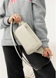 Женская сумка бананка на пояс из экокожи SAMBAG Серая (795024616) - изображение 3