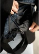 Женская тканевая поясная сумка бананка SAMBAG Черный принт (922038617) - изображение 10