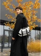 Большая мужская поясная сумка бананка из экокожи SAMBAG Белая (858038721) - изображение 5