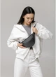 Женская сумка бананка на пояс из экокожи SAMBAG Графит (781024815) - изображение 2