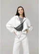 Женская сумка бананка на пояс из экокожи SAMBAG Графит (781024815) - изображение 3