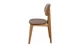 Стілець Кріс дуб масив дерева 490x420x820 тканина бежева - изображение 3