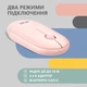 Мышь 2E MF300 Silent WL BT Mallow pink (2E-MF300WPN) - изображение 8