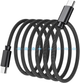 Kabel Choetech XCC-1054 Magnetic USB Type-C - USB Type-C 240W 1.2 m Black (AT6932112108258) - obraz 3