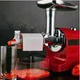 М'ясорубка Crownberg CB-4217 3800 Вт електрична з реверсом, шнекова м'ясорубка з металевим шнеком, 3 решітки 3/5/7 мм, насадка для ковбас та кеббе, захист від перевантаження, для дому - зображення 4