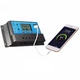 Контроллер заряда солнечной батареи KW1230, 30А, ШИМ, 12/24В, с LCD и USB - изображение 3