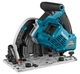 Аккумуляторная погружная дисковая пила Makita DSP600ZJ в кейсе MakPac с диском по дереву 165х20 мм, без акб и з/у (DSP600ZJ) - изображение 4