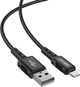 Кабель Acefast C4-02 USB Type-A to Lightning 1.8 м Black (6974316281313) - зображення 2