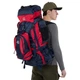 Рюкзак туристичний 2в1 V-90 л 70x40x25см 30x20x12см COLOR поліестер нейлон червоно-синій 159 - зображення 4