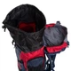 Рюкзак туристичний 2в1 V-90 л 70x40x25см 30x20x12см COLOR поліестер нейлон червоно-синій 159 - зображення 6