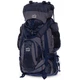 Рюкзак туристический 2в1 V-90 л 70x40x25см 30x20x12см COLOR полиэстер нейлон серо-синий LIFE 159 - изображение 4