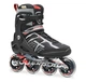 Роликові ковзани для дорослих Rollerblade MACROBLADE 84 ALU M 45.5 (12US) 300мм Black/red (07356000 741) O - изображение 1