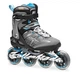 Роликові ковзани для дорослих Rollerblade MACROBLADE 84 ALU W 37 (6.5US) 235мм Black/light blue (07356100 821) - зображення 1