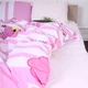 Простирадло MirSon Бязь Premium 17-0110 Pink Pantere 220х240 см (2200001608771) - зображення 2