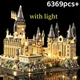 Конструктор Гарри Поттер Замок Хогвартс 6369 деталей с LED подсветкой Harry Potter - изображение 6