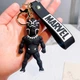 Брелок Черная Пантера резиновый объемный Black Panther Марвел на рюкзак Marvel - изображение 2