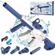 Водяной автомат М416 на аккумуляторе электрический с прицелом Water Gun синий - изображение 4